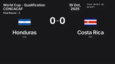 Report: Honduras vs Costa Rica (2025-10-10)