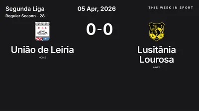 Report: União de Leiria vs Lusitânia Lourosa (2026-04-05)