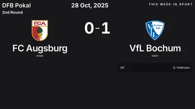 Report: FC Augsburg vs VfL Bochum (2025-10-28)