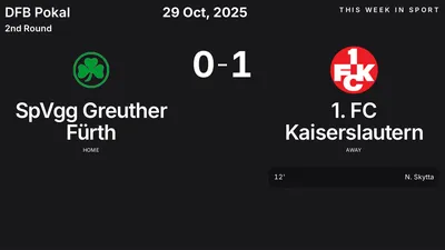 Report: SpVgg Greuther Fürth vs 1. FC Kaiserslautern (2025-10-29)