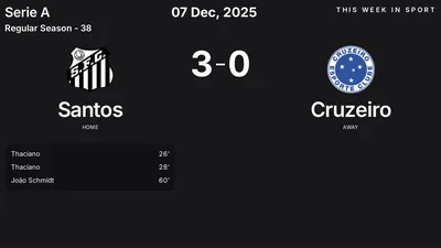 Report: Santos vs Cruzeiro (2025-12-07)