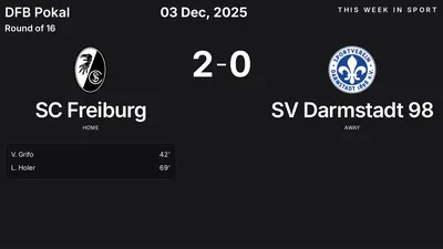 Report: SC Freiburg vs SV Darmstadt 98 (2025-12-03)
