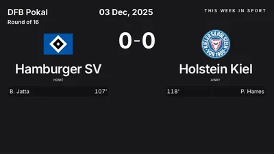 Report: Hamburger SV vs Holstein Kiel (2025-12-03)