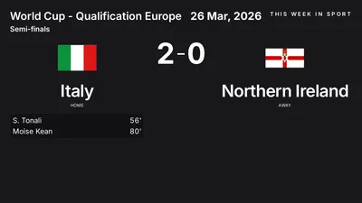 Report: Italy vs Northern Ireland (2026-03-26)