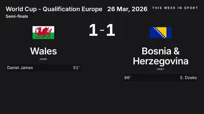 Report: Wales vs Bosnia & Herzegovina (2026-03-26)