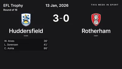 Report: Huddersfield vs Rotherham (2026-01-13)