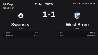 Report: Swansea vs West Brom (2026-01-11)