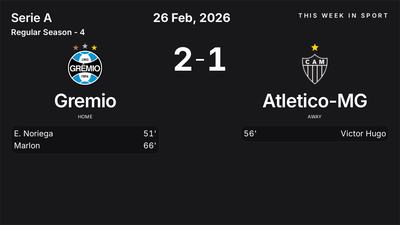 Report: Gremio vs Atletico-MG (2026-02-26)