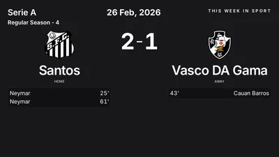 Report: Santos vs Vasco DA Gama (2026-02-26)
