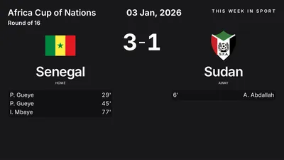 Report: Senegal vs Sudan (2026-01-03)