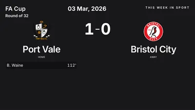 Report: Port Vale vs Bristol City (2026-03-03)