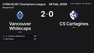 Report: Vancouver Whitecaps vs CS Cartagines (2026-02-26)