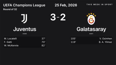 Report: Juventus vs Galatasaray (2026-02-25)