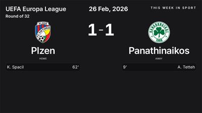 Report: Plzen vs Panathinaikos (2026-02-26)