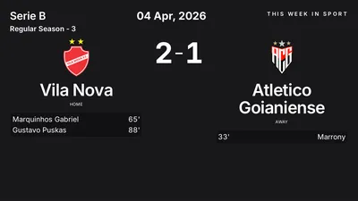 Report: Vila Nova vs Atletico Goianiense (2026-04-04)