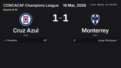 Report: Cruz Azul vs Monterrey (2026-03-18)