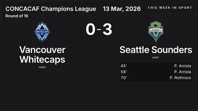 Report: Vancouver Whitecaps vs Seattle Sounders (2026-03-13)