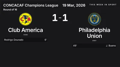 Report: Club America vs Philadelphia Union (2026-03-19)