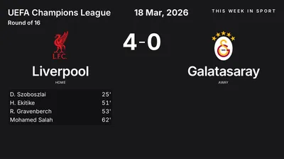 Report: Liverpool vs Galatasaray (2026-03-18)