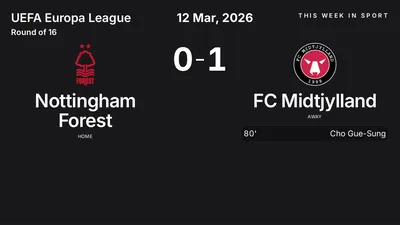 Report: Nottingham Forest vs FC Midtjylland (2026-03-12)