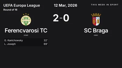 Report: Ferencvarosi TC vs SC Braga (2026-03-12)