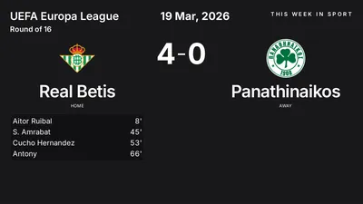 Report: Real Betis vs Panathinaikos (2026-03-19)