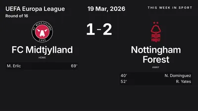 Report: FC Midtjylland vs Nottingham Forest (2026-03-19)