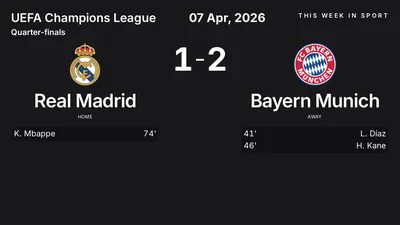 Report: Real Madrid vs Bayern Munich (2026-04-07)