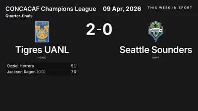 Report: Tigres UANL vs Seattle Sounders (2026-04-09)