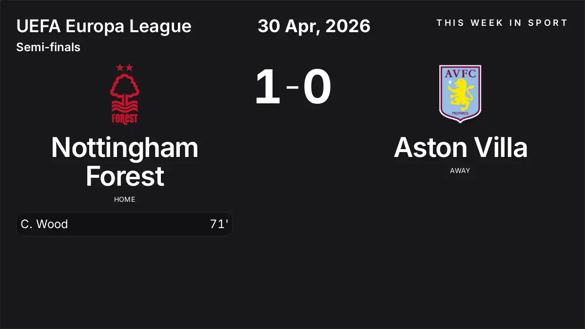 Report: Nottingham Forest vs Aston Villa (2026-04-30)