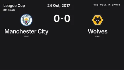 Report: Manchester City vs Wolves (2017-10-24)