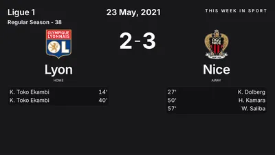 Report: Lyon vs Nice (2021-05-23)