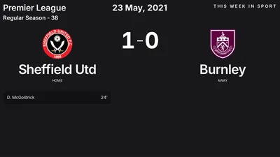 Report: Sheffield Utd vs Burnley (2021-05-23)
