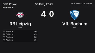 Report: RB Leipzig vs VfL Bochum (2021-02-03)