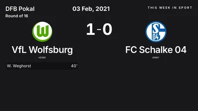 Report: VfL Wolfsburg vs FC Schalke 04 (2021-02-03)