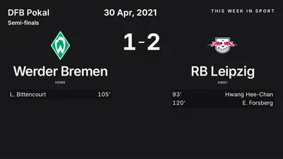 Report: Werder Bremen vs RB Leipzig (2021-04-30)