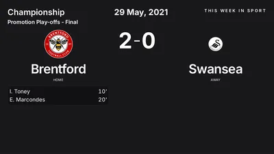 Report: Brentford vs Swansea (2021-05-29)