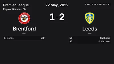Report: Brentford vs Leeds (2022-05-22)
