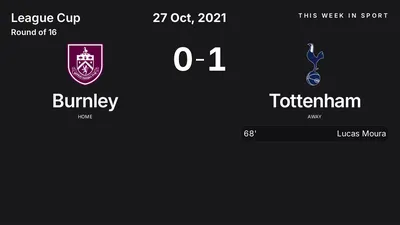 Report: Burnley vs Tottenham (2021-10-27)