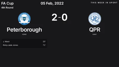 Report: Peterborough vs QPR (2022-02-05)
