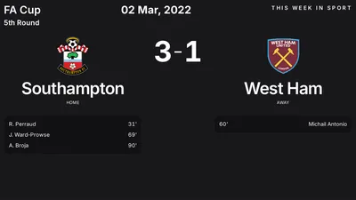 Report: Southampton vs West Ham (2022-03-02)