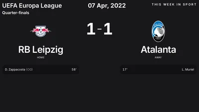Report: RB Leipzig vs Atalanta (2022-04-07)