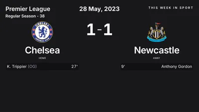 Report: Chelsea vs Newcastle (2023-05-28)