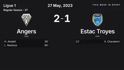 Report: Angers vs Estac Troyes (2023-05-27)