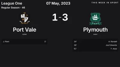Report: Port Vale vs Plymouth (2023-05-07)