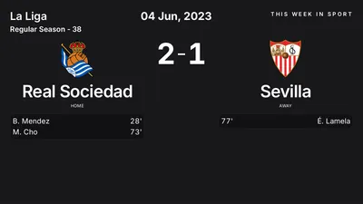 Report: Real Sociedad vs Sevilla (2023-06-04)