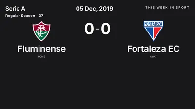 Report: Fluminense vs Fortaleza EC (2019-12-05)