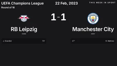 Report: RB Leipzig vs Manchester City (2023-02-22)