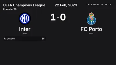 Report: Inter vs FC Porto (2023-02-22)