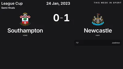 Report: Southampton vs Newcastle (2023-01-24)